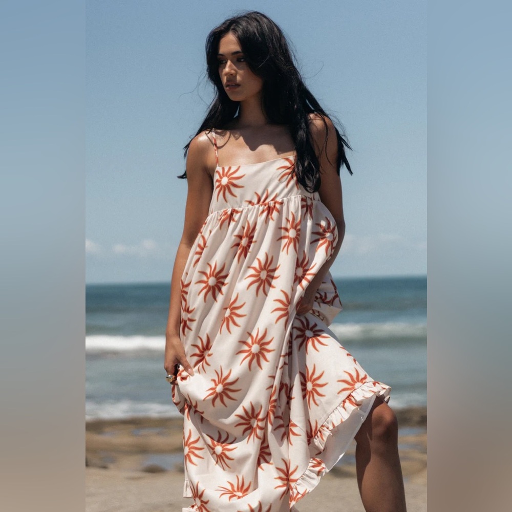 Petal + Pup Maxi Dress NWT